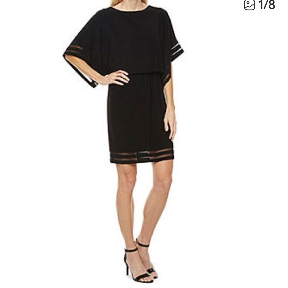 Jessica Howard Black Dress size 8